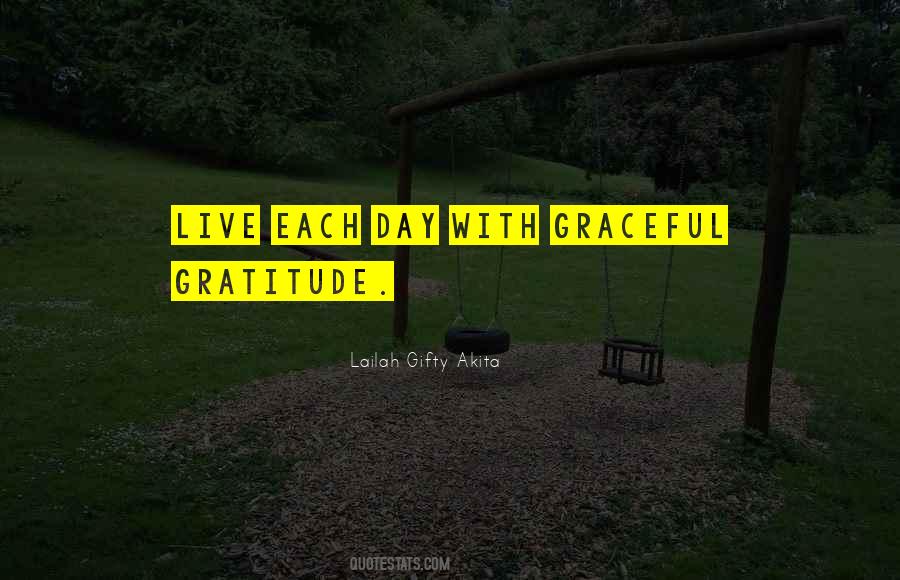 Graceful Living Quotes #1684750