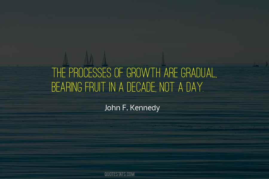 Gradual Growth Quotes #964120