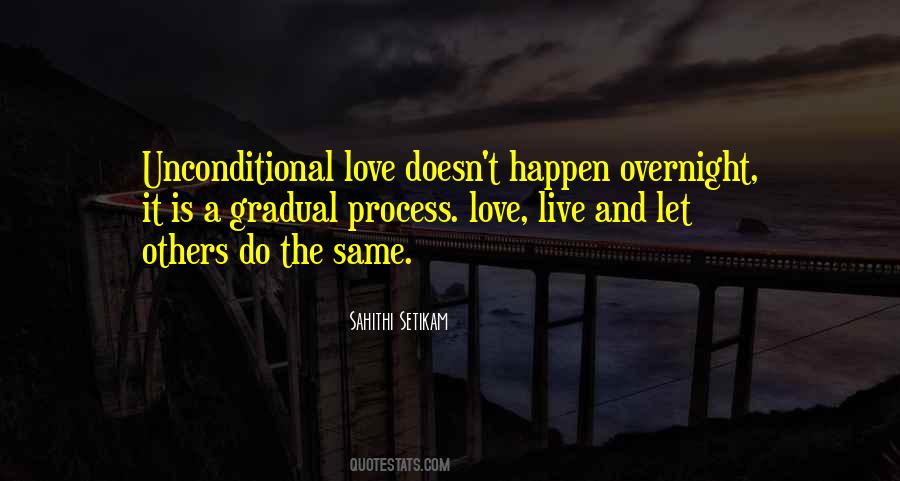 Gradual Love Quotes #805649