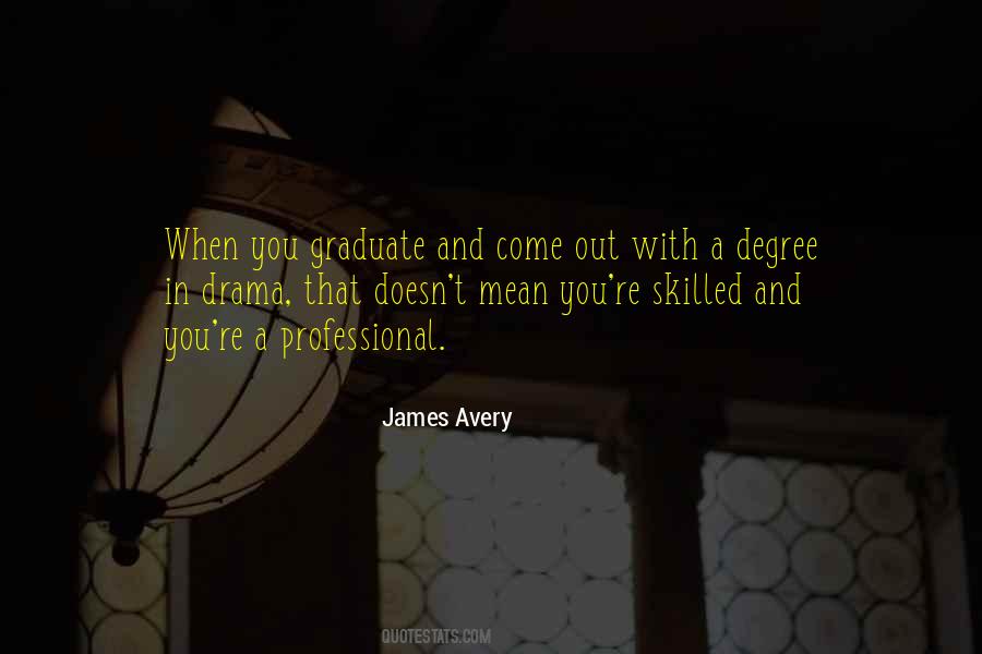 Graduate Degree Quotes #242321