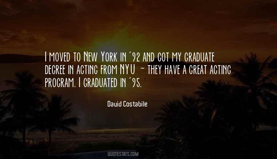 Graduate Degree Quotes #513212