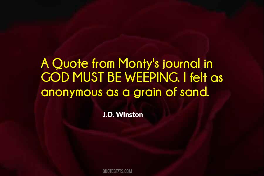 Grain Of Sand Love Quotes #204944