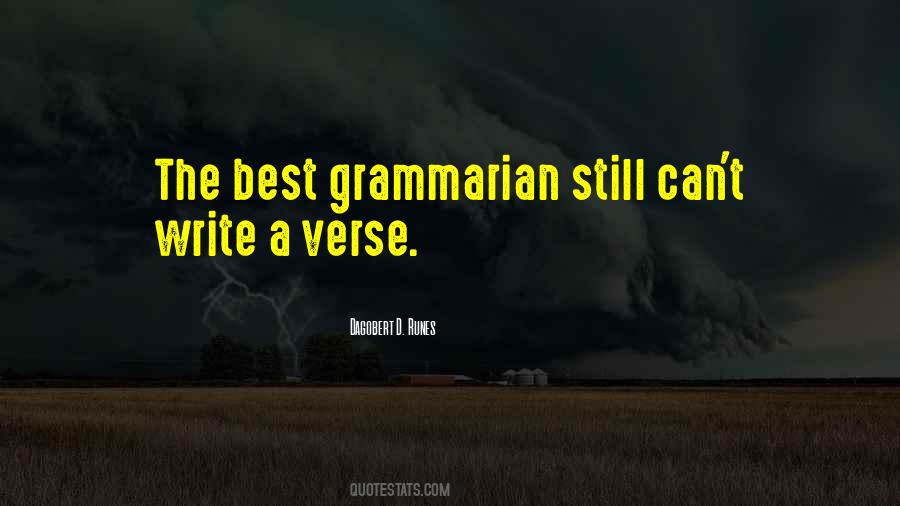 Grammarian Quotes #1399708