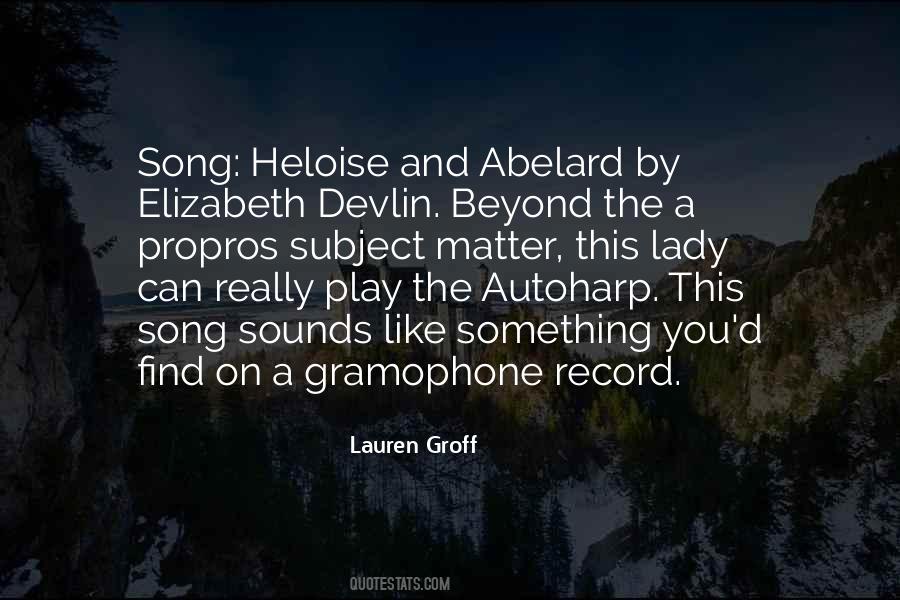 Gramophone Record Quotes #1772897