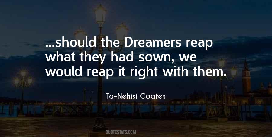Quotes About The Dreamers #1011179