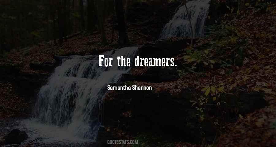 Quotes About The Dreamers #1735009