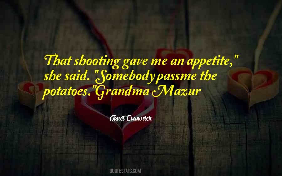 Grandma Mazur Quotes #793795