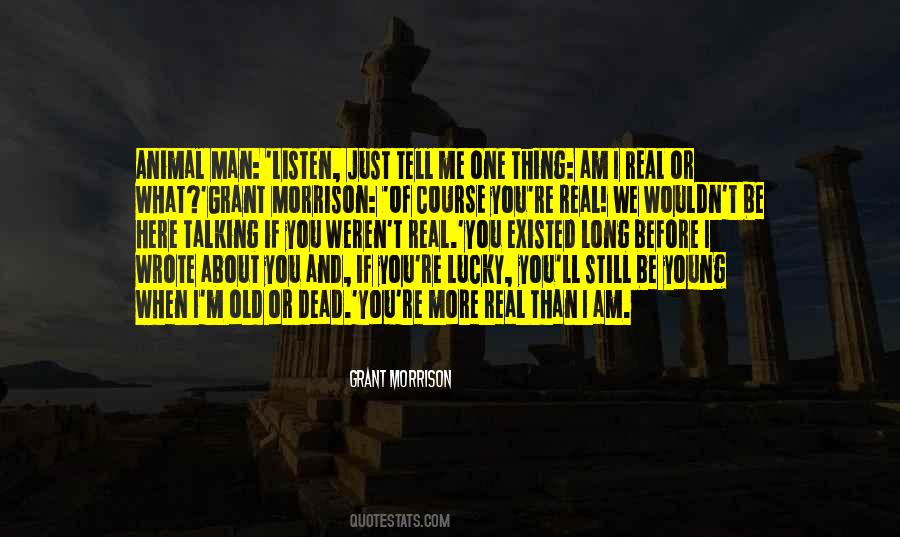 Grant Morrison Animal Man Quotes #1815115