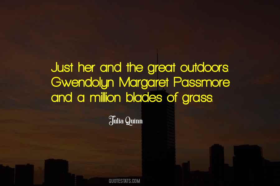 Grass Blades Quotes #1001514