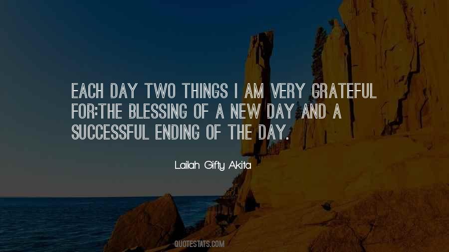 Grateful For A New Day Quotes #153432