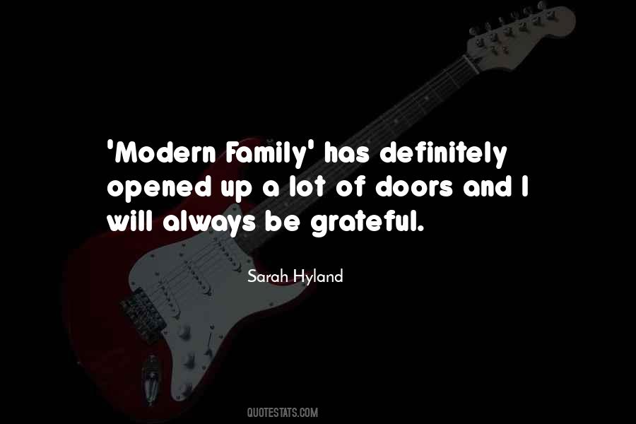 Grateful For My Family Quotes #1810244