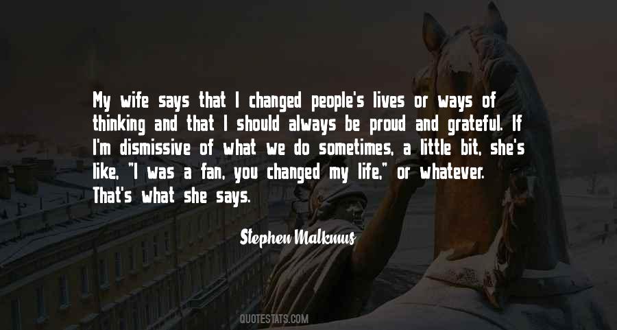 Grateful For My Wife Quotes #390775