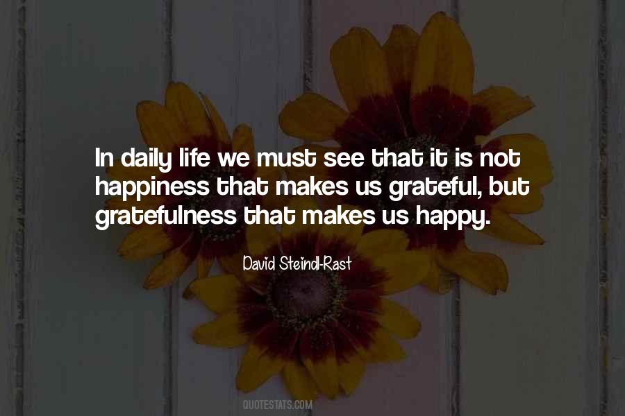 Gratefulness Happiness Quotes #589867