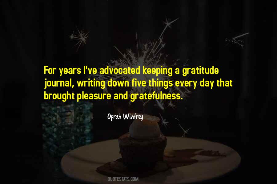 Gratitude Journal Quotes #209433