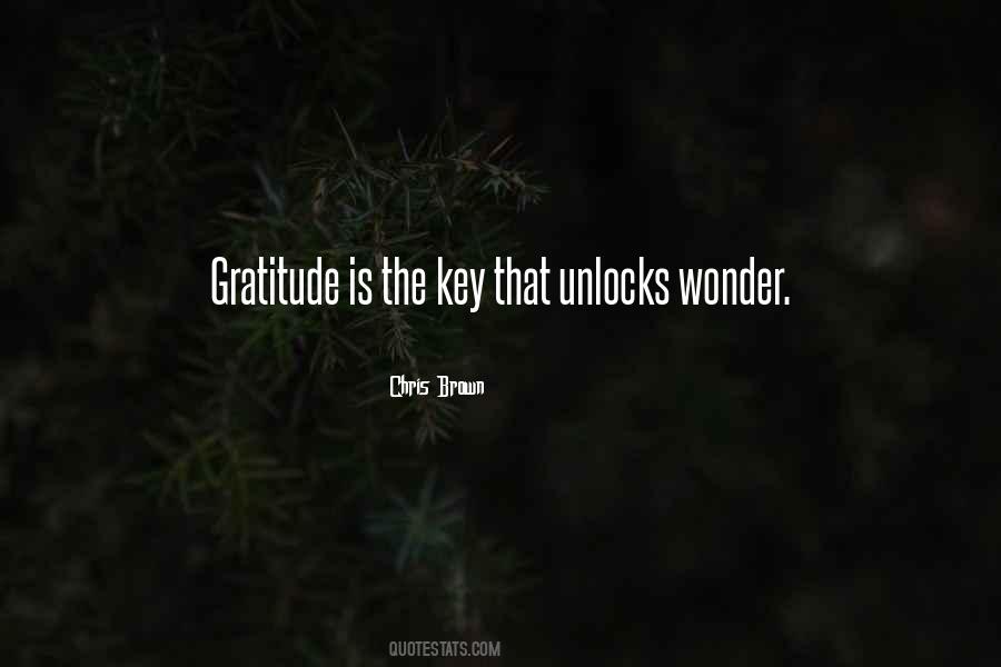 Gratitude Unlocks Quotes #1280371