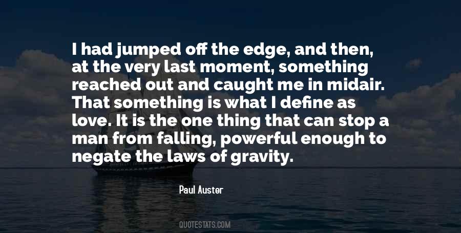 Gravity And Love Quotes #1039143