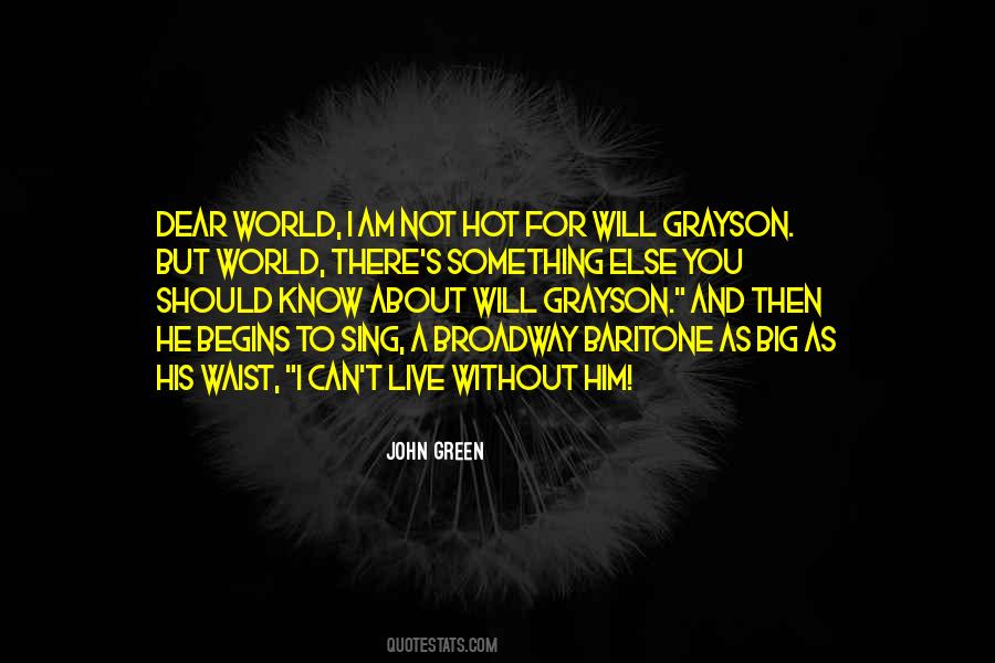 Grayson Quotes #611300