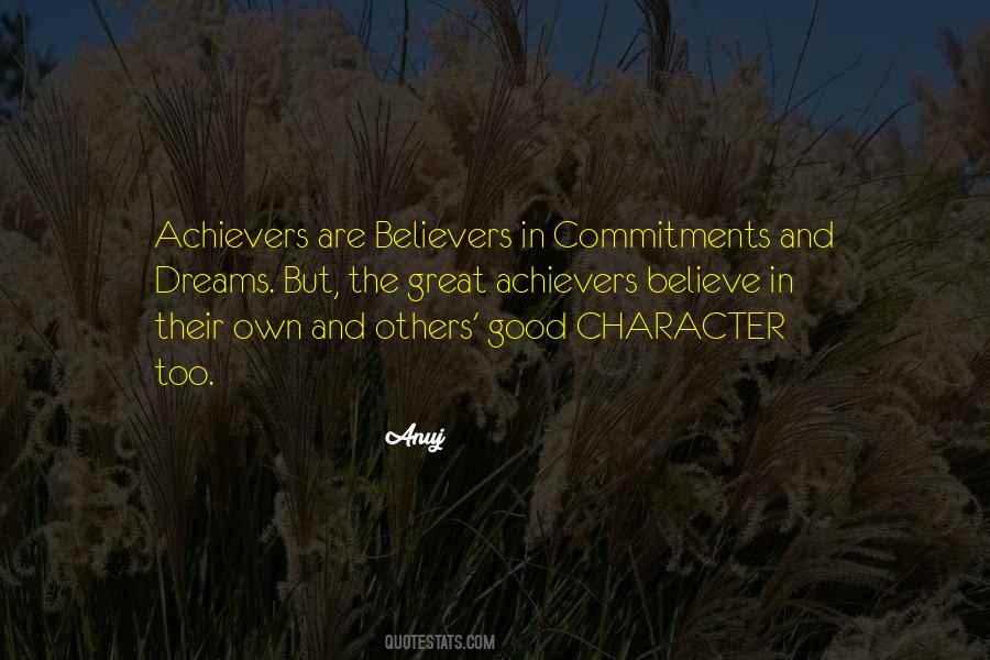 Great Achievers Quotes #992748