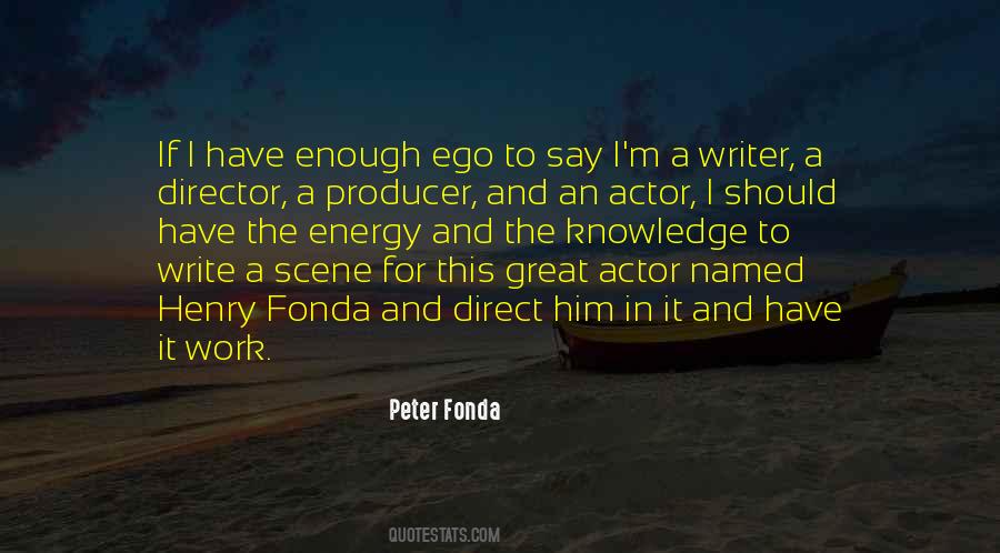 Great Actor Quotes #1129325