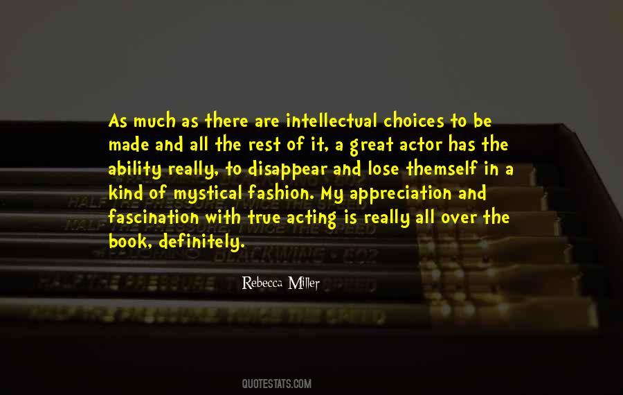 Great Actor Quotes #1255639