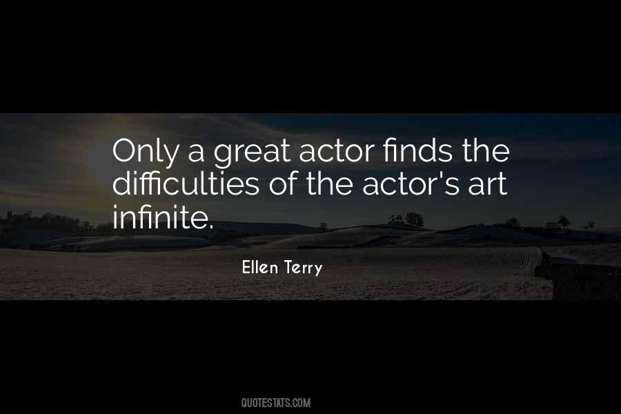 Great Actor Quotes #1644668