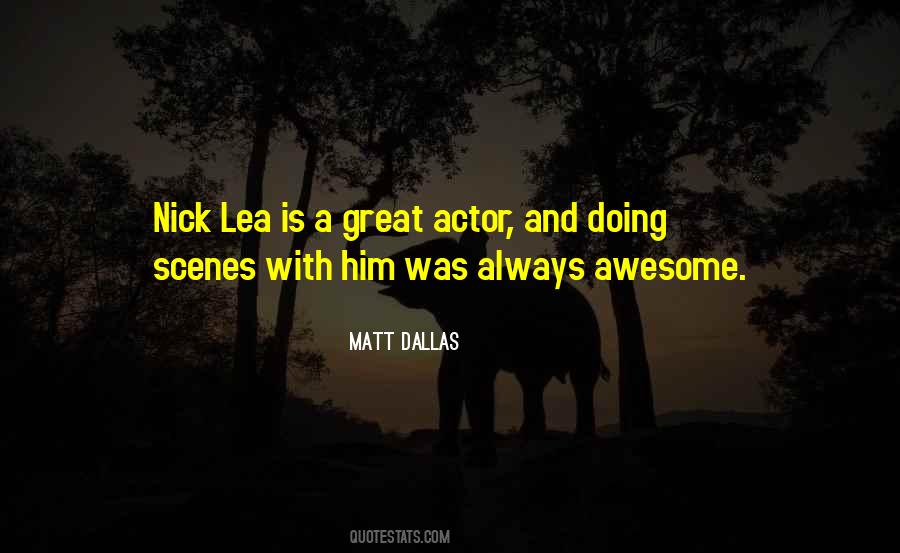 Great Actor Quotes #657035