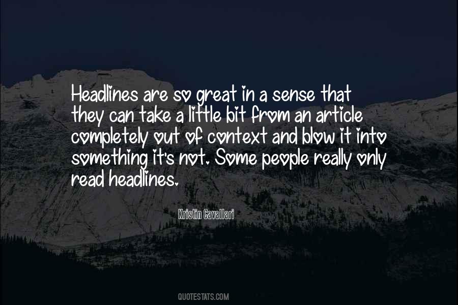 Great Article Quotes #328279