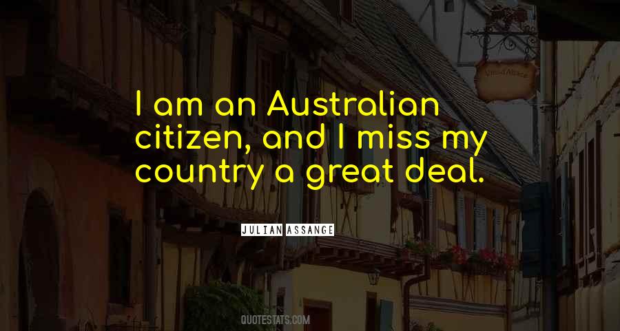 Great Australian Quotes #1225624