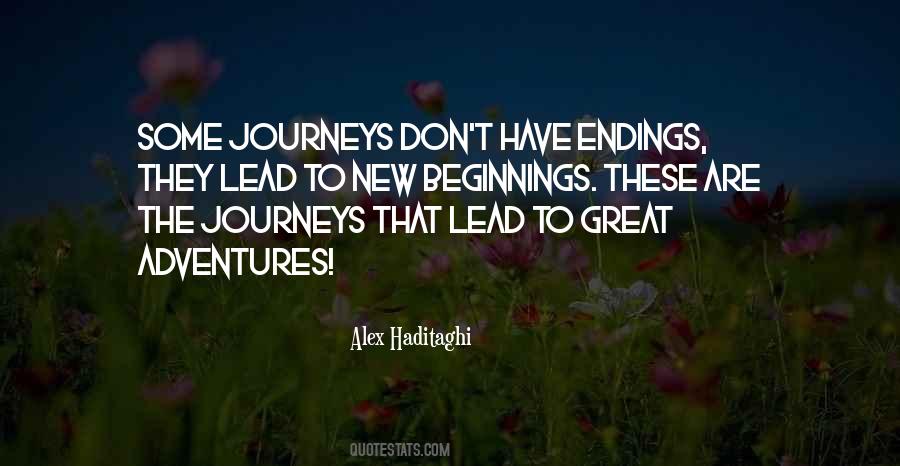 Great Beginnings Quotes #1623140