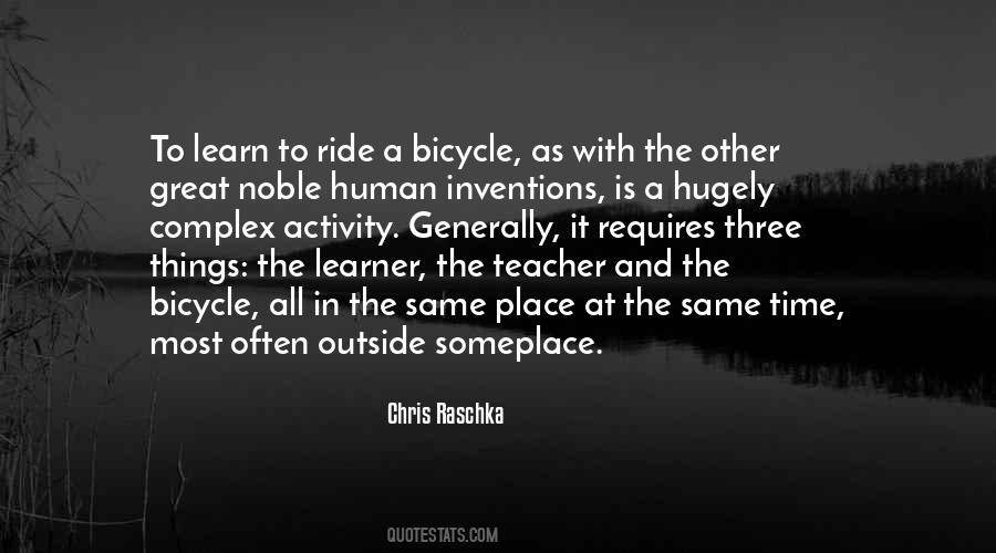 Great Bicycle Quotes #141951