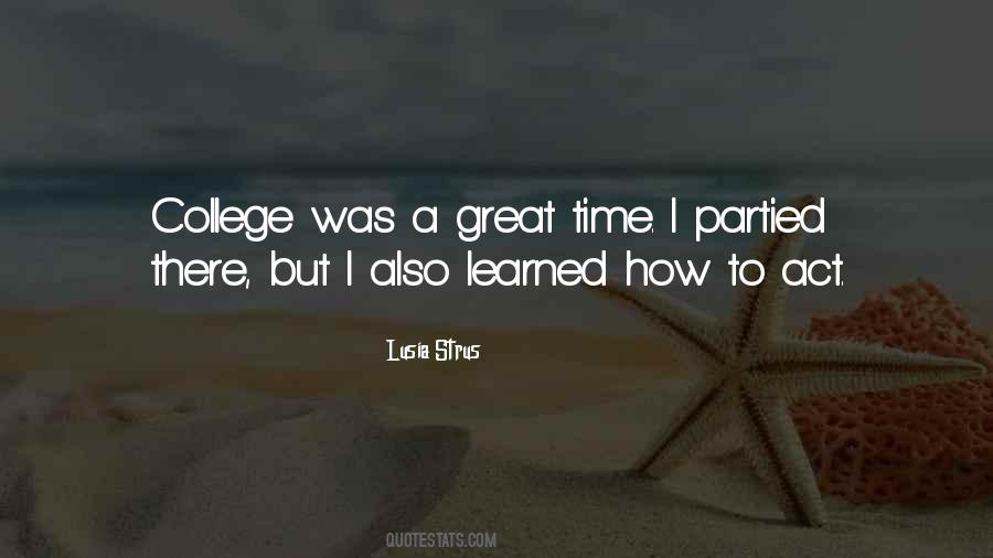 Great College Quotes #347957