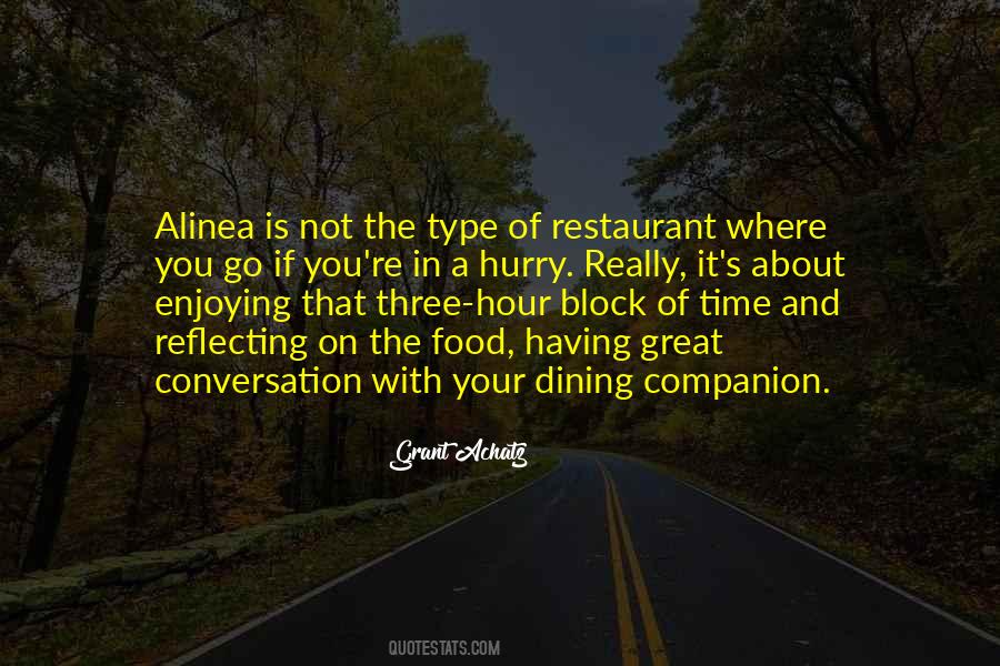 Great Dining Quotes #1431306