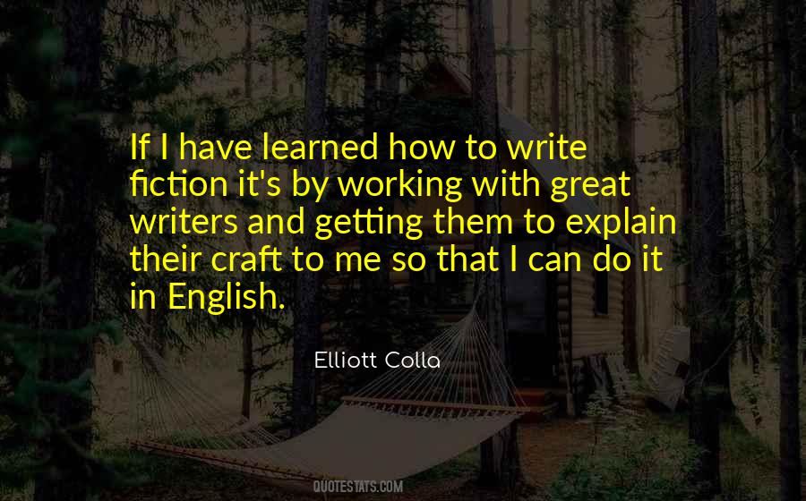 Great English Writers Quotes #1185419