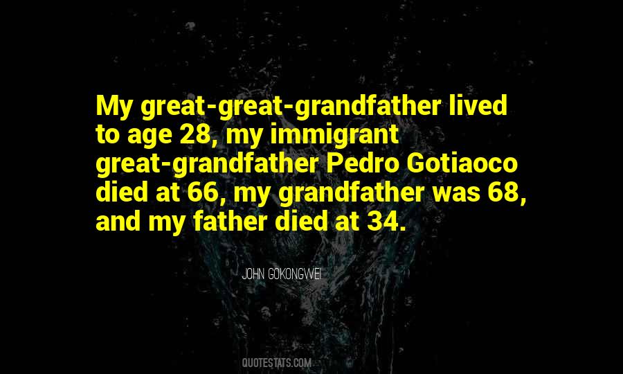 Great Grandfather Quotes #503447
