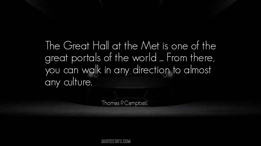 Great Hall Quotes #712971