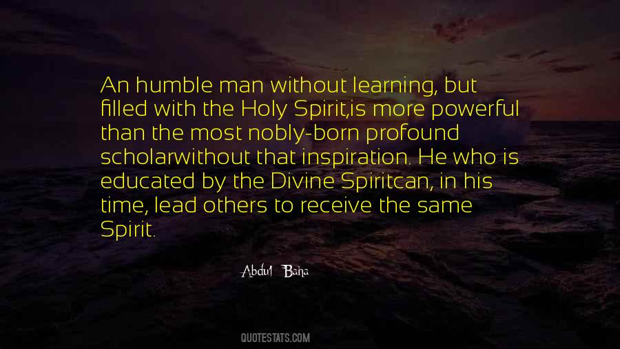 Quotes About The Divine Spirit #688616