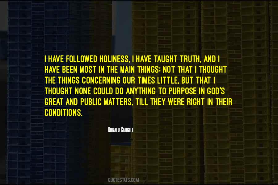 Great Holiness Quotes #712007