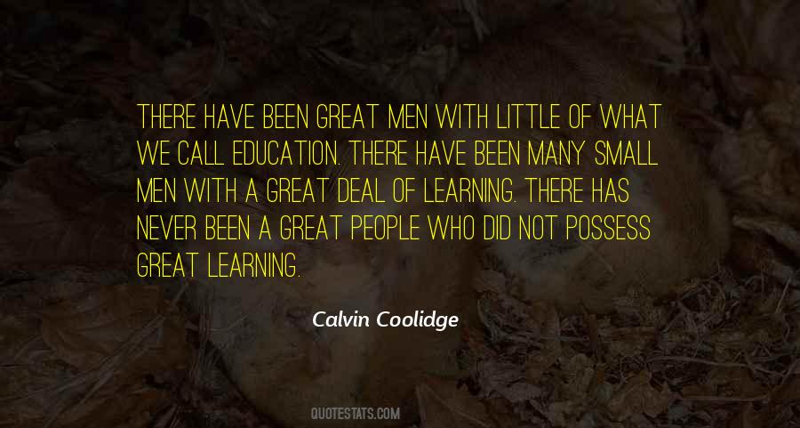 Great Learning Quotes #1237100