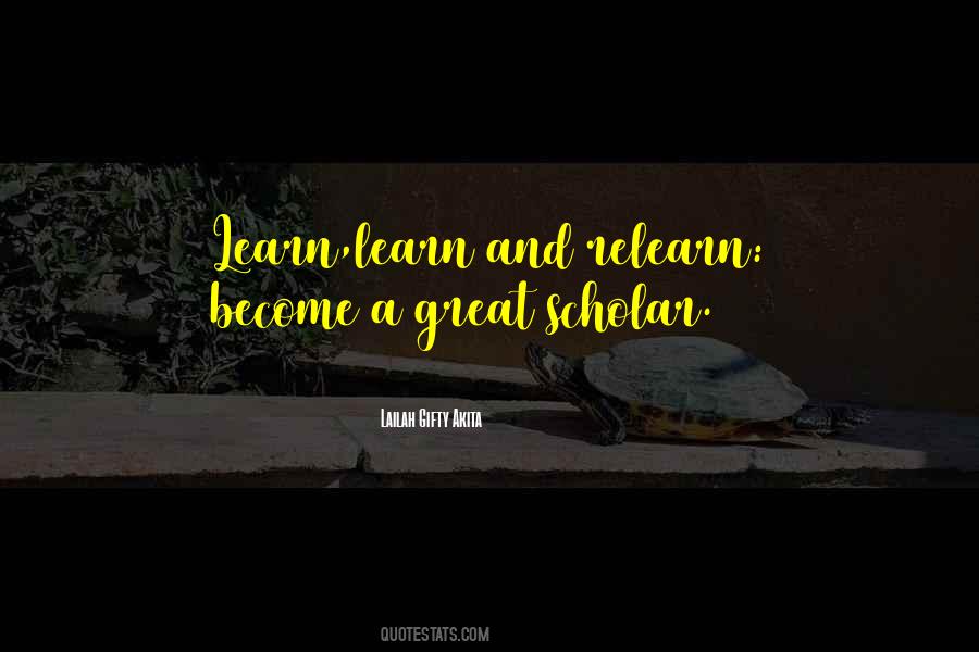 Great Learning Quotes #126798