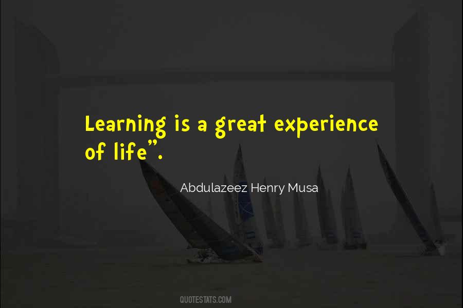 Great Learning Quotes #30762