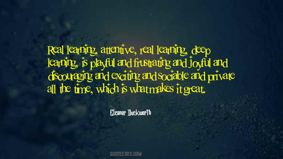 Great Learning Quotes #417154