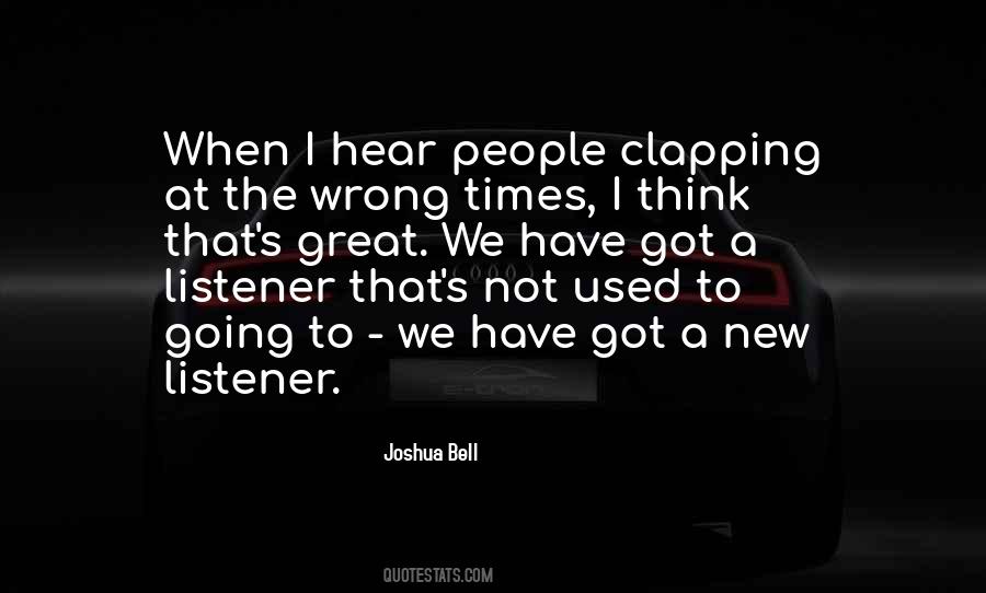 Great Listener Quotes #904595