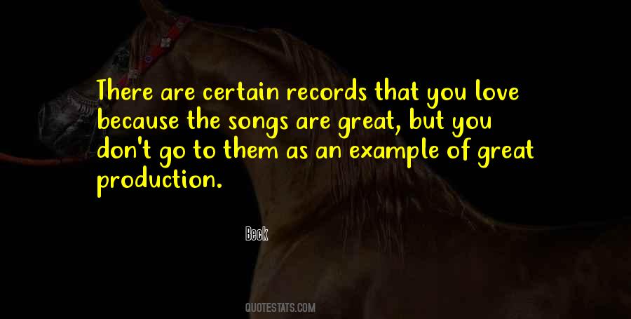 Great Love Songs Quotes #1339422