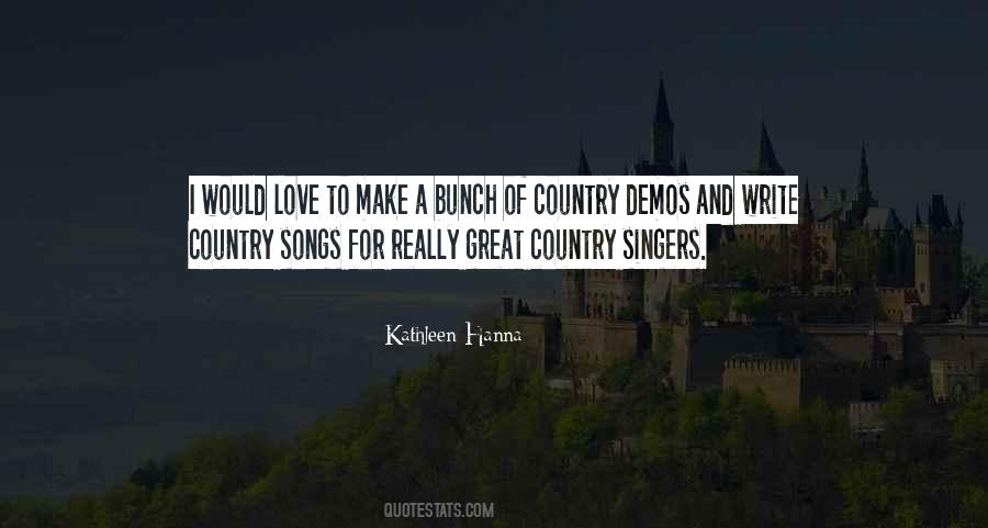 Great Love Songs Quotes #871515