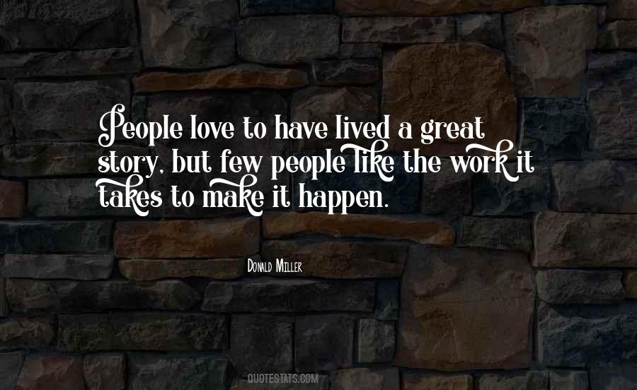 Great Love Story Quotes #1546225