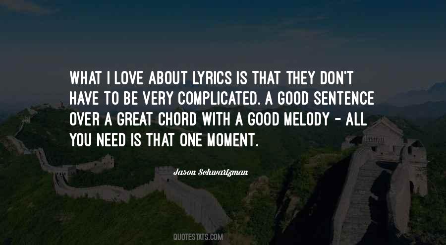 Great Lyrics Quotes #1829387