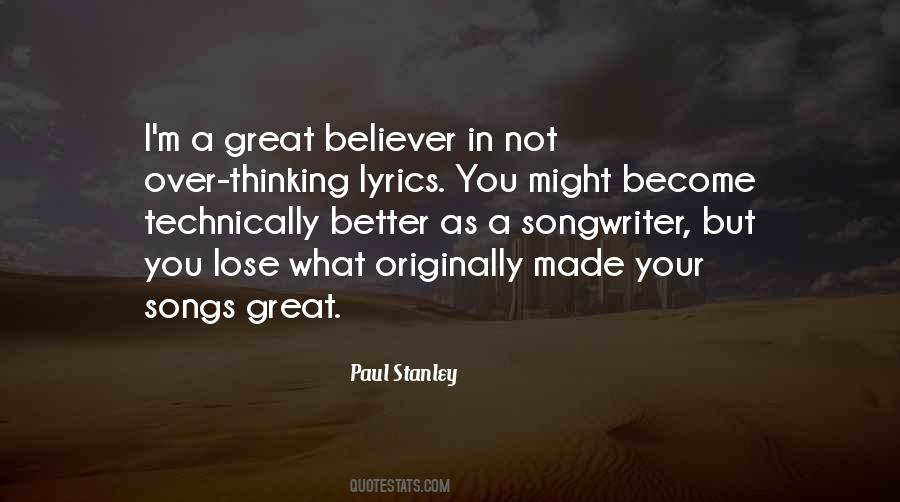 Great Lyrics Quotes #443699