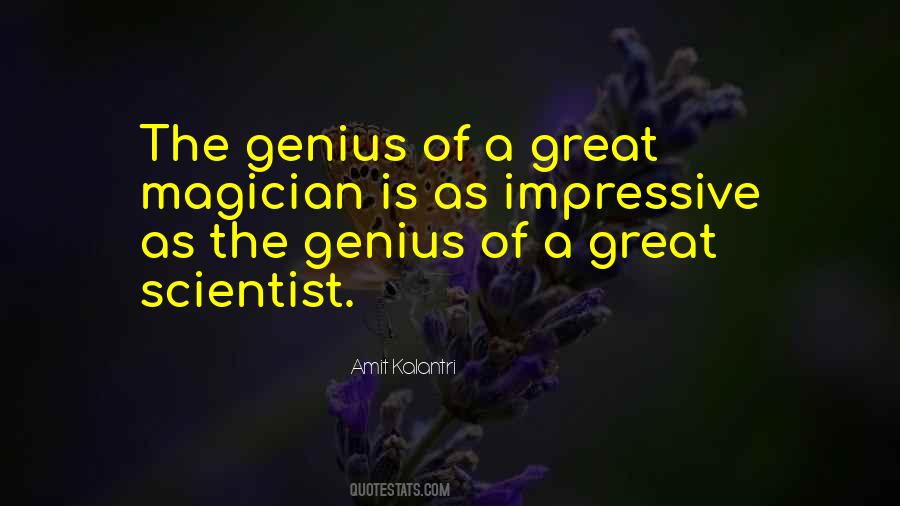 Great Magician Quotes #1231046