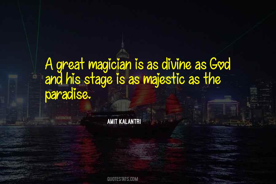 Great Magician Quotes #257362
