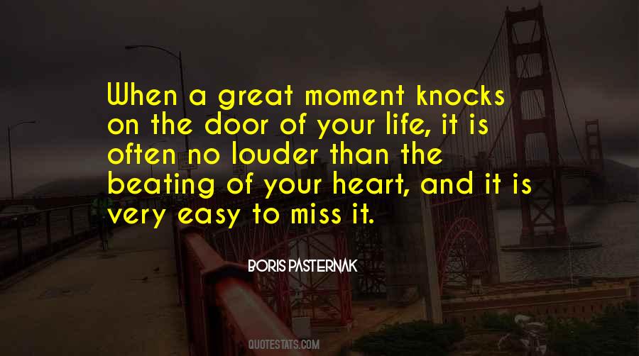 Great Moment Quotes #697823